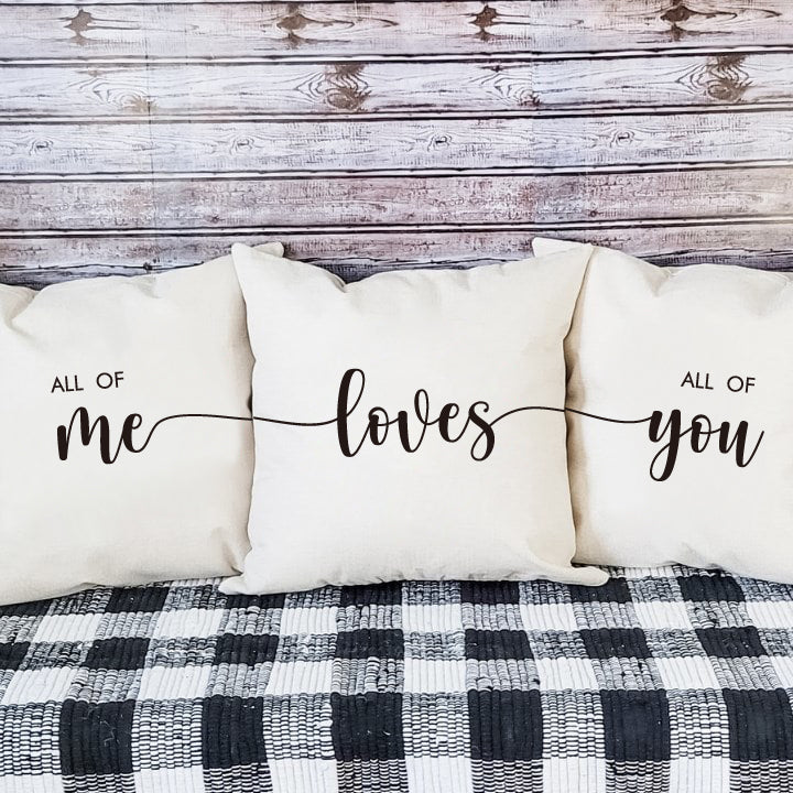 Family Throw Pillow Cover | Set of 3