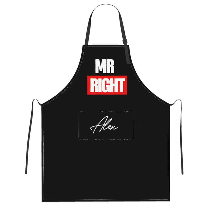 Funny Personalized Couple Aprons Set